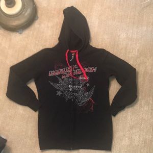 Harley Davidson zip up jacket